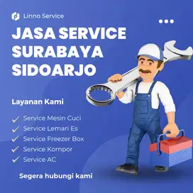 Service kulkas. mesin cuci. ac. kompor tanam. dll panggilan