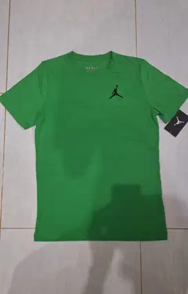 Air Jordan size XL - Kaos Kids Original Hijau