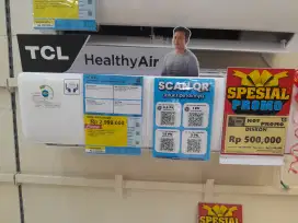 AC TCL 0.5Pk | seGAMPANGITU Dapetin Promo Free 1x Angsuran