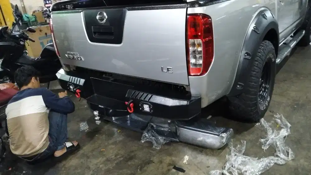Bemper belakang Navara model jungle