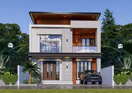 Rumah brandnew modern minimalis dekat kemana2 di Kencana Loka BSD City