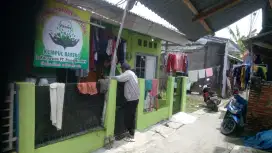 Di jual kontrakan 2 pintu dan sisa tanah