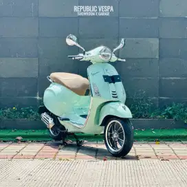 Vespa Primavera ABS IGET LED 2020 warna GREEN RELAX