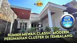 Rumah Mewah Disain Classic. Modern di Tembalang Cuma 2 Milyaran