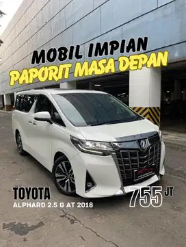 Toyota Alphard 2.5 G 2018