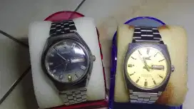 Jam tangan kuno metik mesin swiss