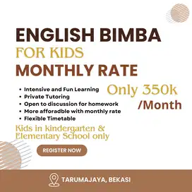 Private English Tutor for kids and adult