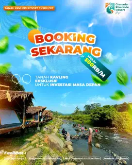 DIJUAL KAVLING GRANADA REVERSIDE RESORT