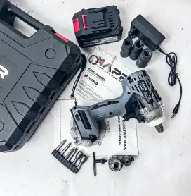 APR impact wrench type ap84+ koper 550nm baterai 88v standart fullset