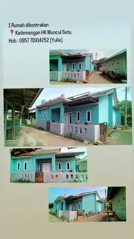 1 Rumah Di kontrakan