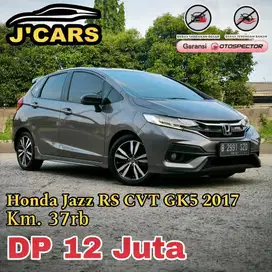 [TDP 12jt] Honda Jazz RS CVT 2017 AT Automatic 2018 Murah Ringan