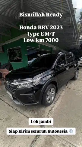 Honda BRV 2023 type E M/T