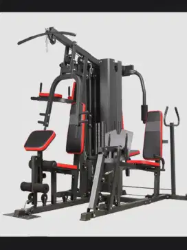 Home gym USAFIT 5 sisi Legpress dengan 2 set beban tumpuk UF580