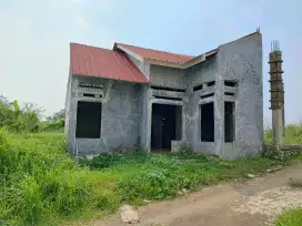 Rumah sedang dibangun