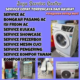 Service Kulkas Frezer Pasang AC Bongkar AC Servis AC Mesin Cuci Candi