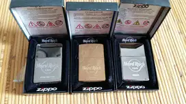 SALE Zippo Lighter Hardrock Cafe Collection (London,Manchester&Milan)