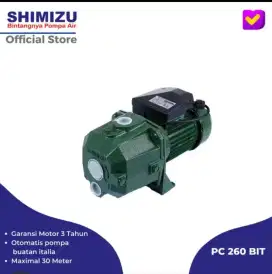 Mesin Jetpump Shimizu Water Pump Sumur Dalam PC- 260 BIT