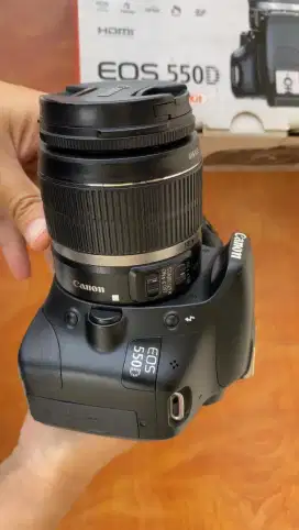 Canon 550d EFS 18-55mm SC 4ribu