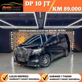 Tdp 10 Juta Toyota Alphard 2.5 G Atpm A/T Nik.2015/David