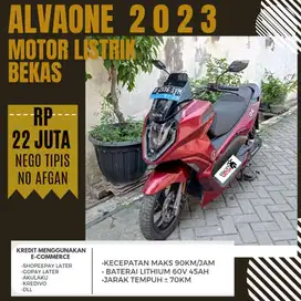 MOLIS ALVA ONE  2023 JUAL CASH & CREDIT VIA E-COMMERCE