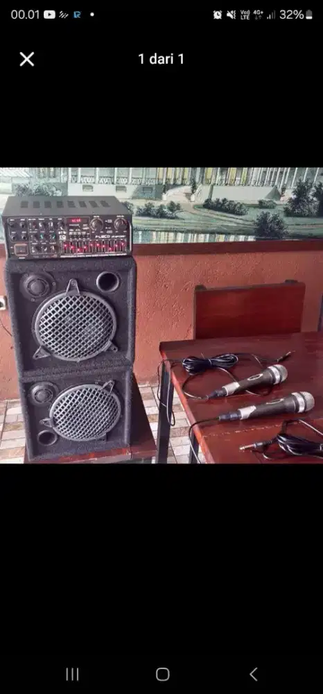 Paket sound karaoke 8 in