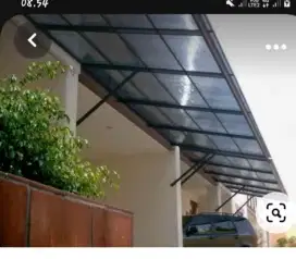 KANOPI ATAP POLIKARBONAT DLL
