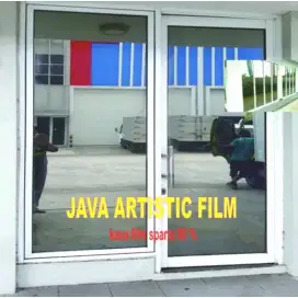 Stiker Kaca film oneway sparta premium/jasa pasang/stiker kaca oneway