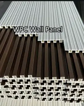 Wpc wall panel dinding