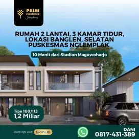 RUMAH DIJUAL JOGJA PALM RESIDENCE JANGKANG PUSKESMAS NGEMPLAK 2