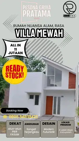 Rumah Mewah Harga Murah Lokasi Menawan di Bangil