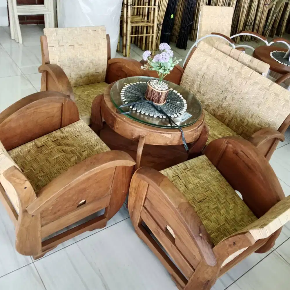 babon angrem lawasan set tradisional kursi sedan