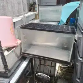 Di jual aquarium  borongan 9 pc berbagai ukuran