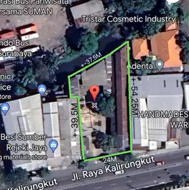 DIJUAL TANAH 0 RAYA KALIRUNGKUT DEKAT TENGGILIS,MERR