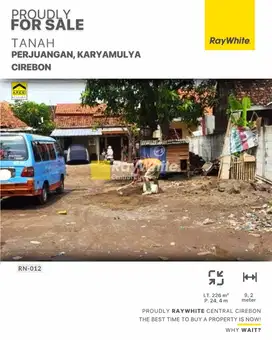 Dijual Tanah di Kawasan Perjuangan Karyamulya  Cirebon