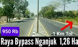 Tanah di Bypass Nganjuk.