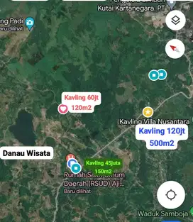 Dijual Kavling Ruko Kantor Toko pinggir Jalan IKN