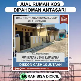 JUAL KONTRAKAN KEDAMAIAN ANTASARI HARGA MURAH BISA DICICIL