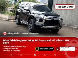 [ LOW KM ] Mitsubishi Pajero Dakar Ultimate 4x2 AT Hitam 2023/2024