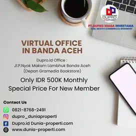 Virtual office Only IDR 500K Monthly Special Price For New Member