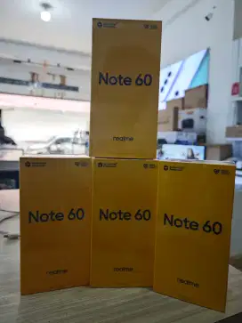 REALME NOTE 60X NEW RAM 4+4/64GB GARANSI RESMI REALME 12 BULAN