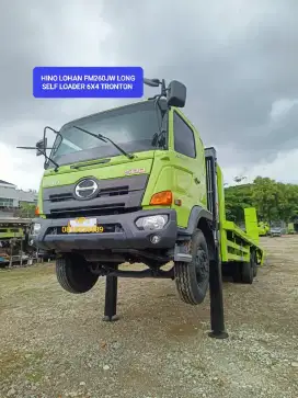 HINO LOHAN FM260JW LONG SELF LOADER 6X4 TRONTON ISTIMEWA SEKALI