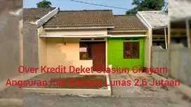 Over Rumah Deket Stasiun Citayam Angsuran Flet