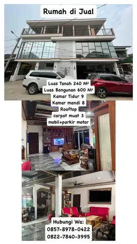 Dijual Rumah mewah