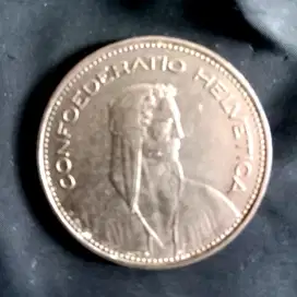 Koin Kuno Swiss Franc