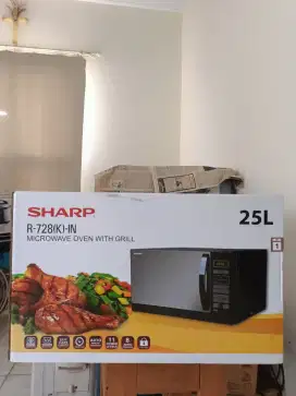 Di jual Cepat Microwave Sharp 25 L Baru bisa NEGO