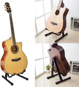 Stand Gitar Lipat Universal (Gitar Akustik / Elektrik & Gitar Bass)