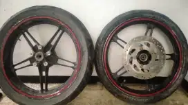 Velg vixion depan belakang