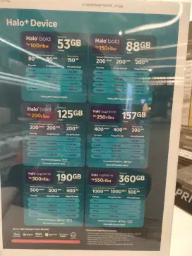 Telkomsel Halo bold