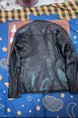 Jaket kulit Garut asli