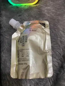 Masker snake venom retinol gold mask sisa 5 ya
